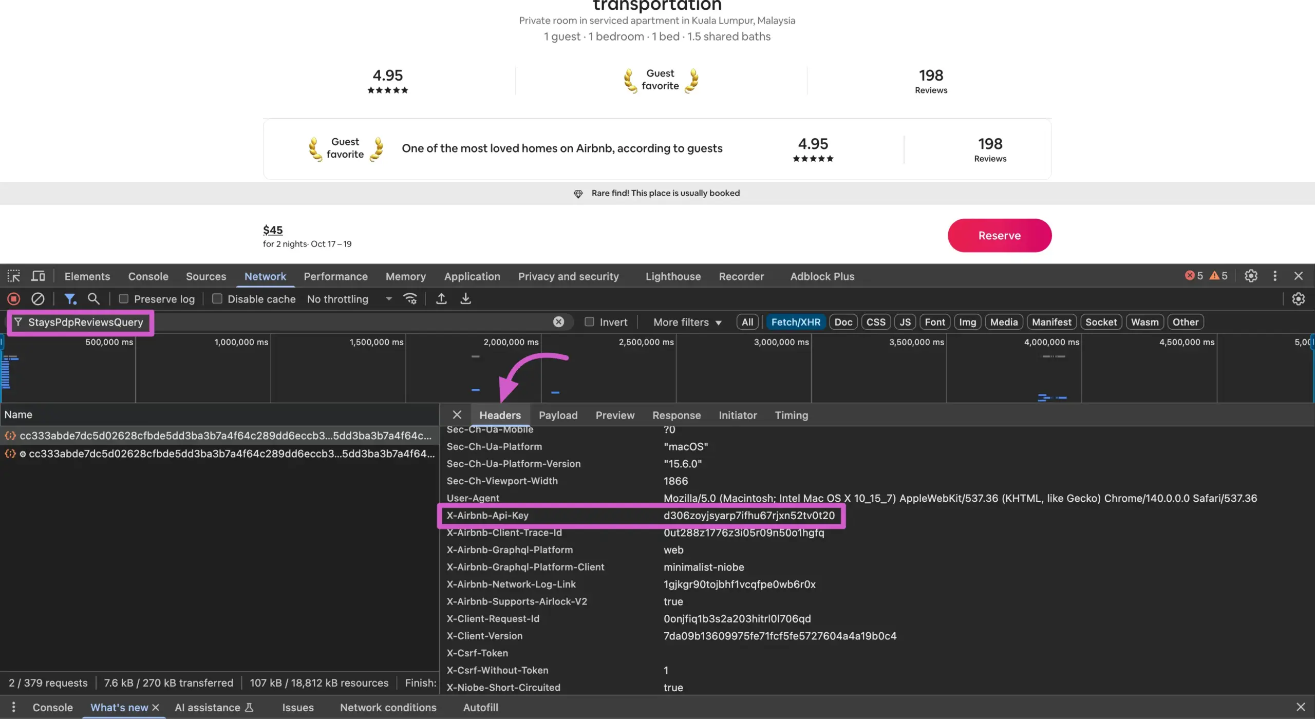 airbnb api 1