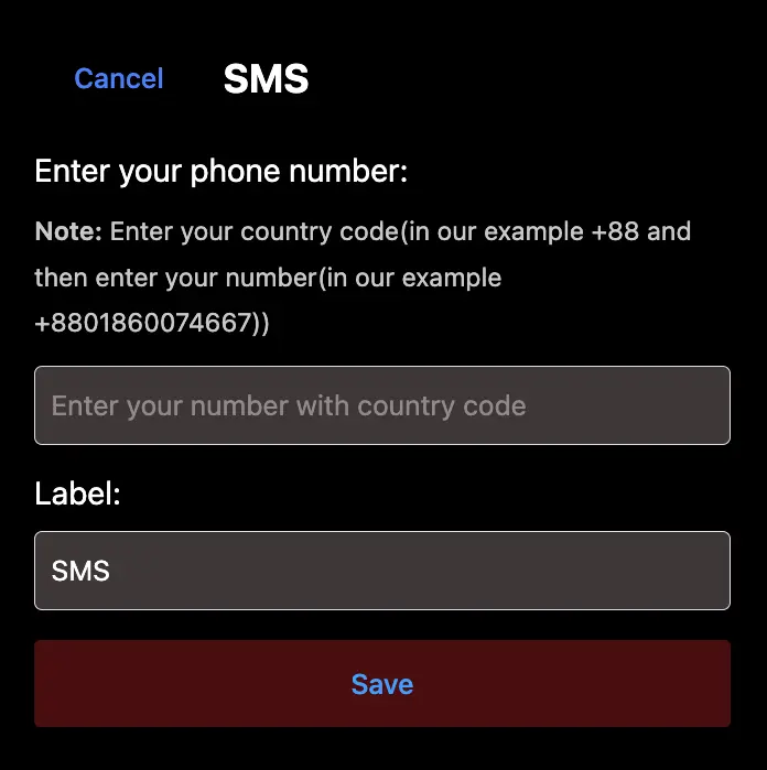 sms chat widget 3