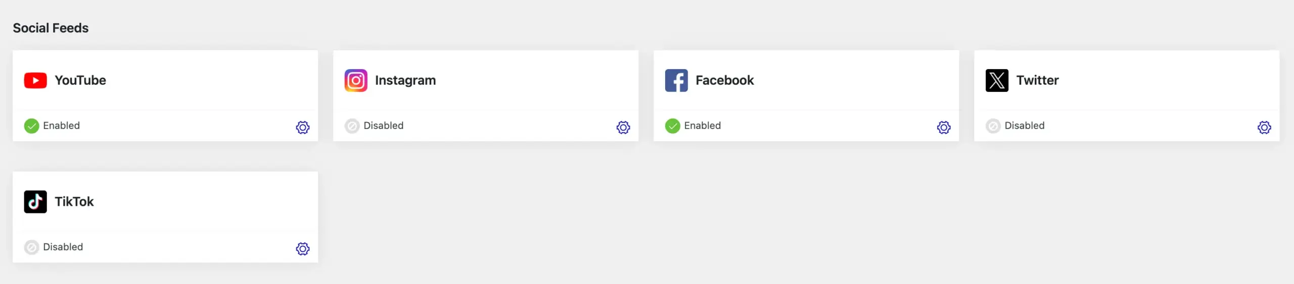 wpsn social feeds