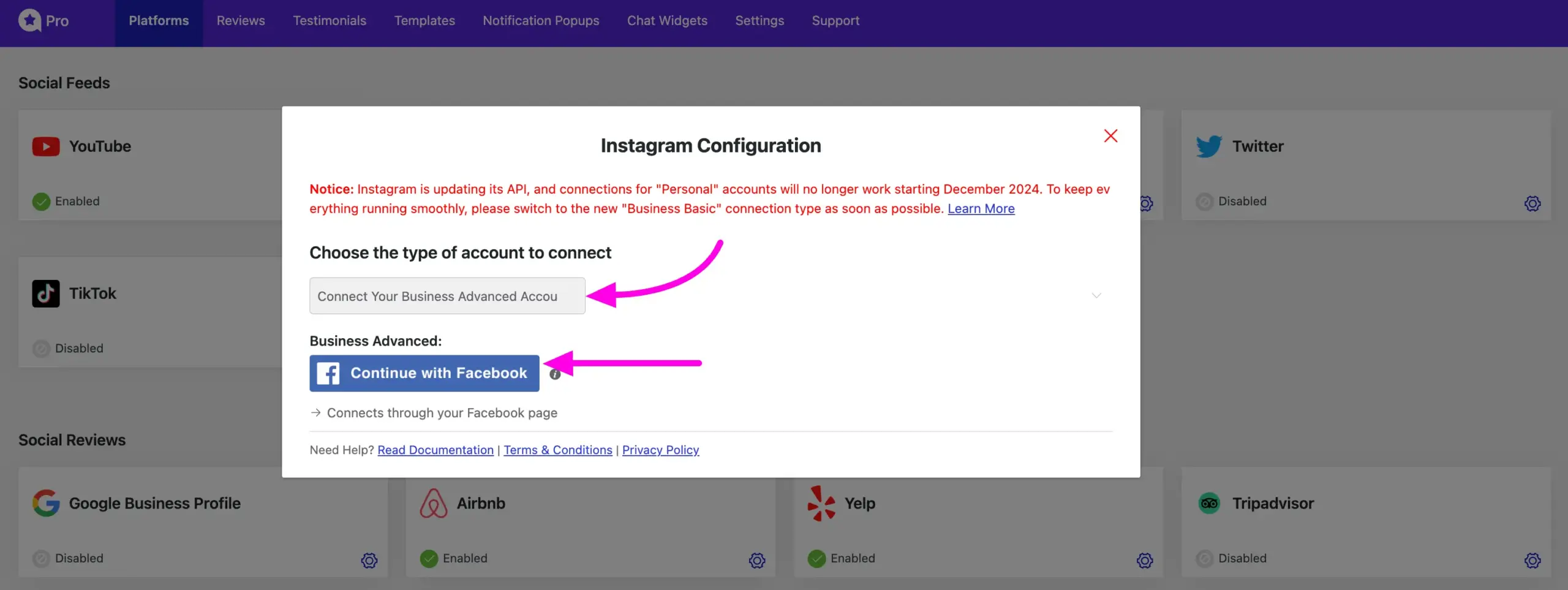 configure instagram 5