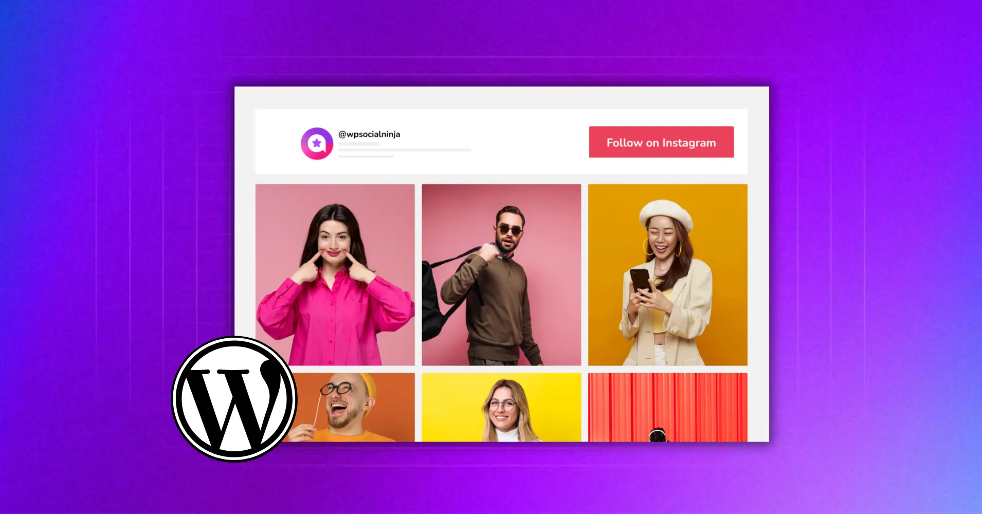 embed instagram feed on wordpress