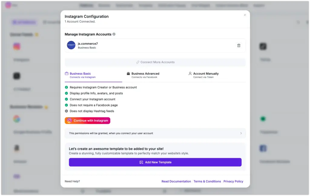 instagram multiple account