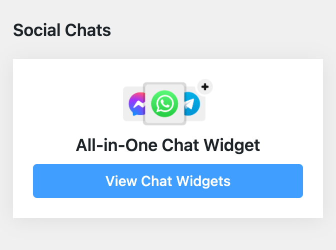 Best social media plugin chat widget