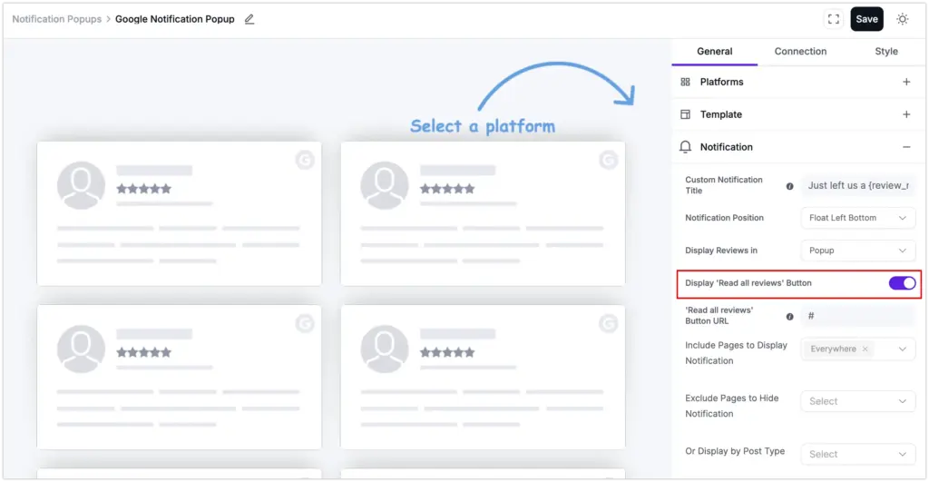 display read all review