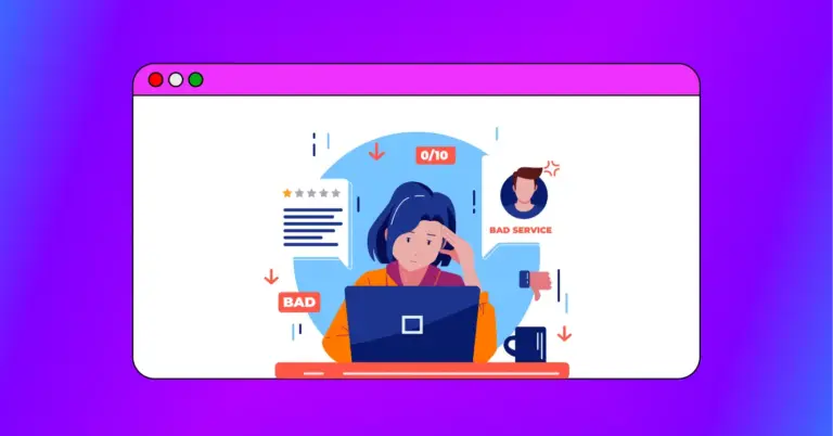 How to handle negative reviews professionally with step-by-step process, response templates, and real-world examples