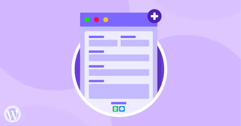 how to add contact form widget to your wordpress website