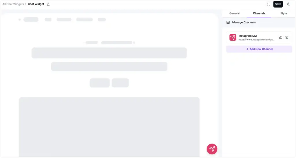 instagram dm configuration