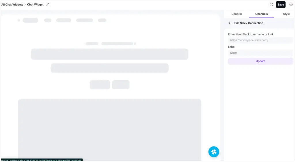 slack configuration