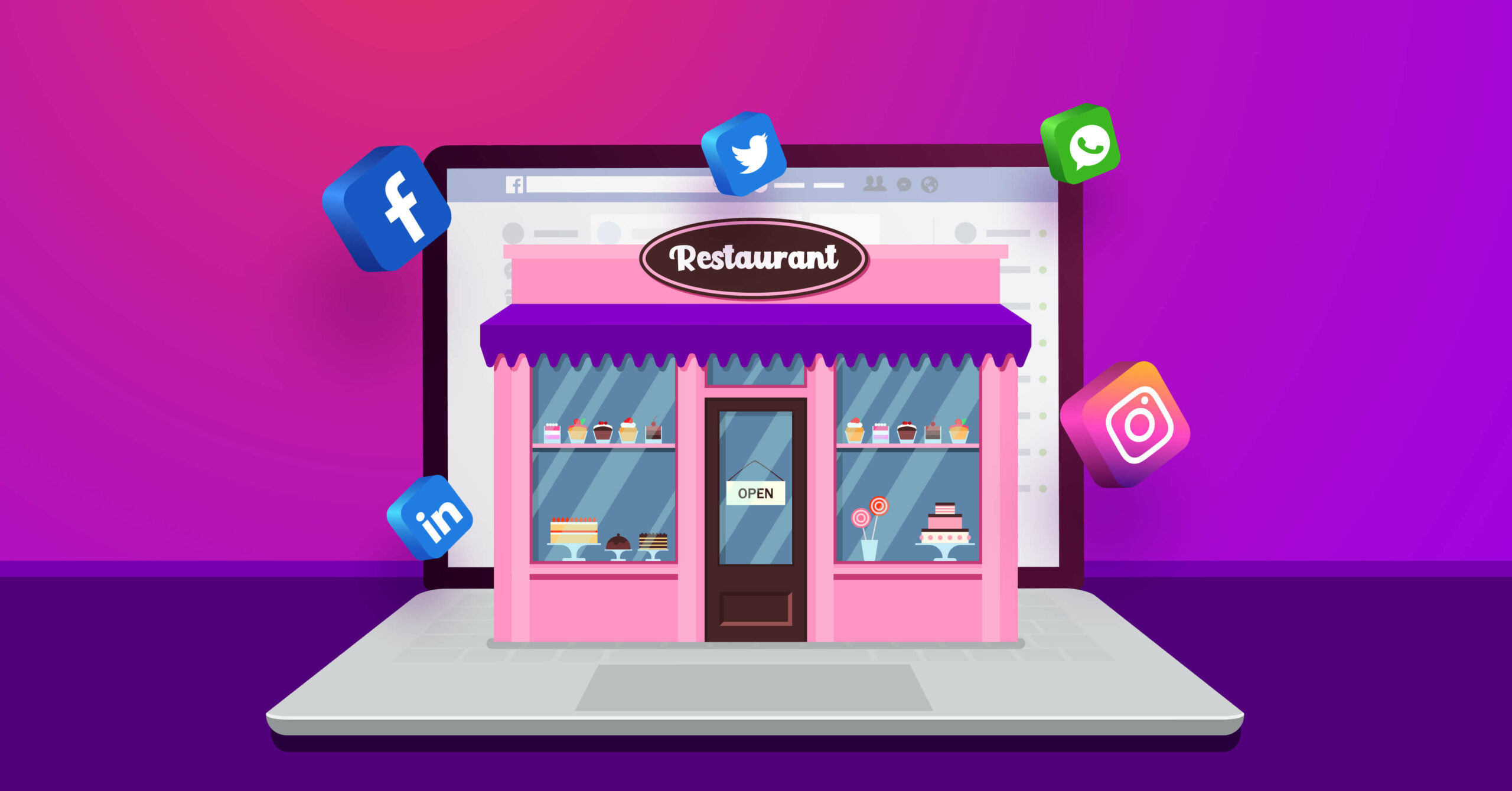 Social media marketing for restaurants