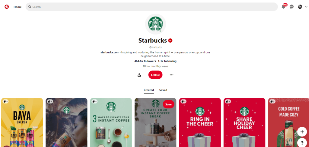 Pinterest for restaurant 