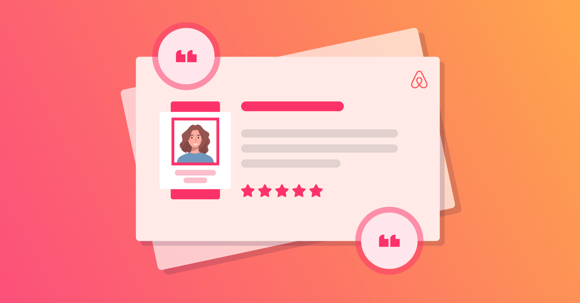 Best Airbnb reviews with five star rating