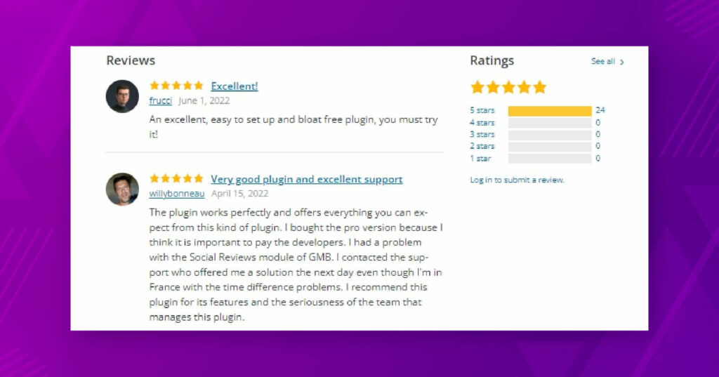 WP Social Ninja Reviews