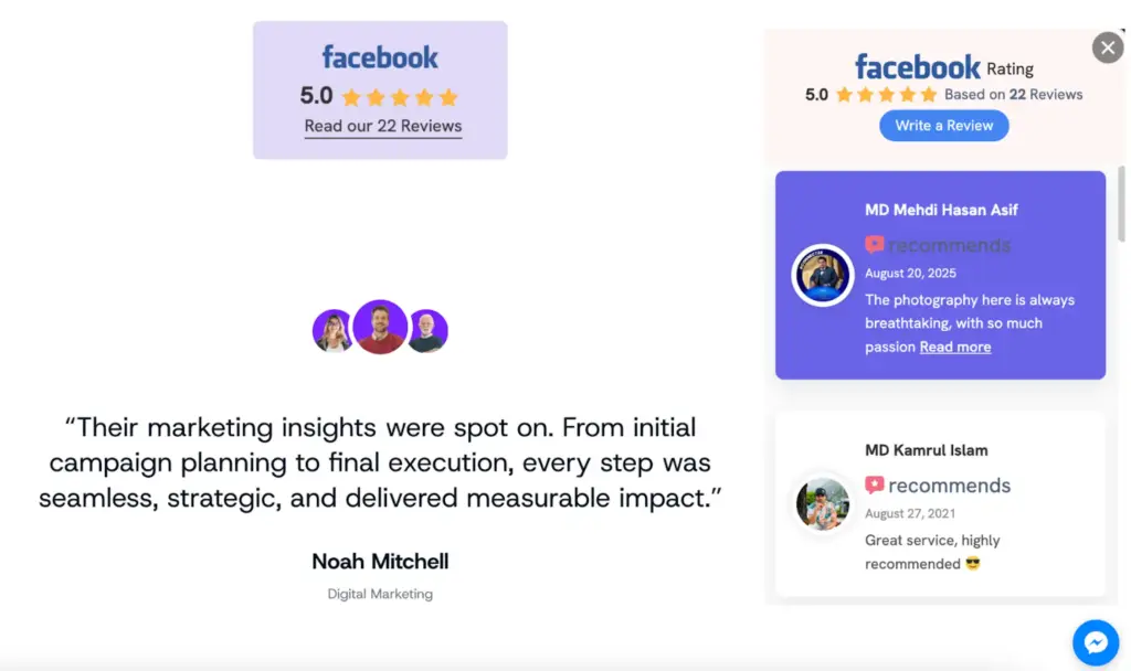 badge template preview on website