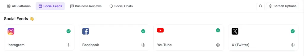 social media feeds wp social ninja