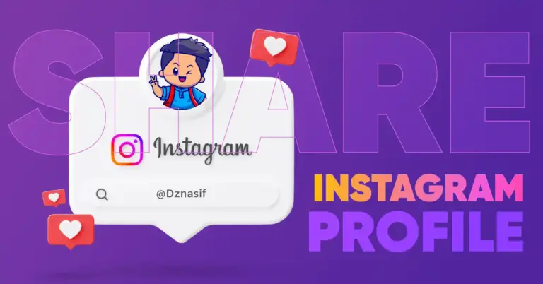 how to share instagram profile