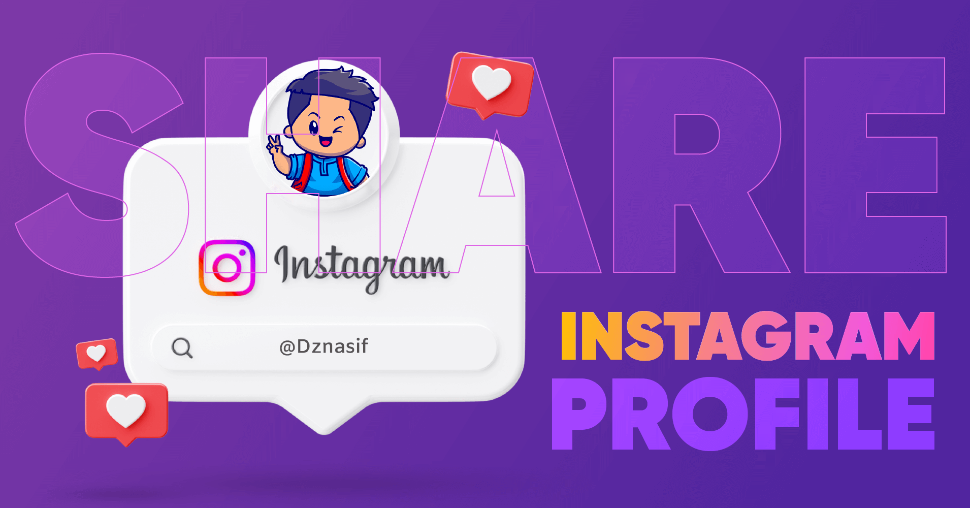 How to share your Instagram profile and posts
