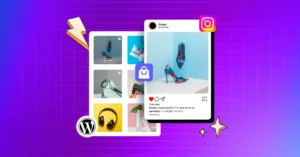 Shoppable Instagram feed by WP Social Ninja