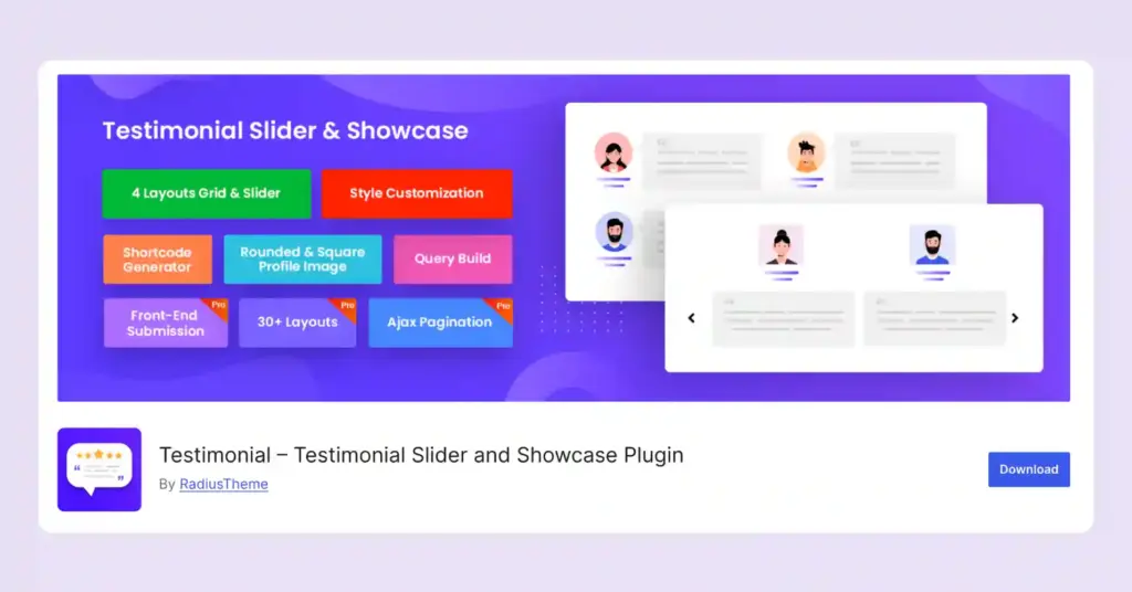 testimonial slider