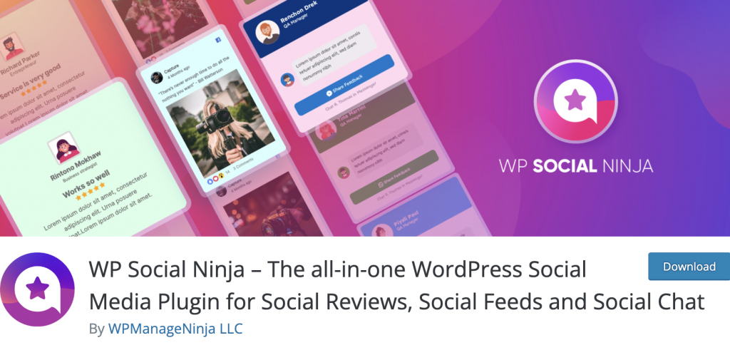 WordPress Notification Plugin: WP Social Ninja