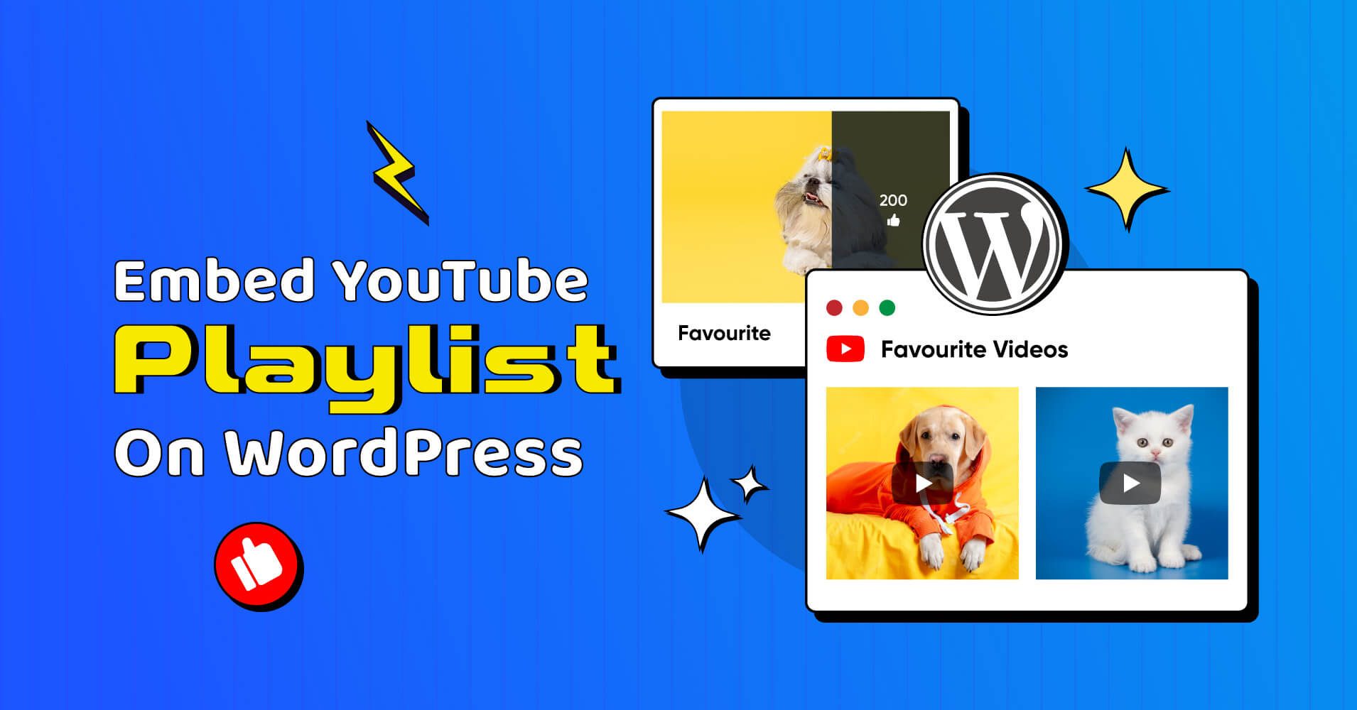 How to embed YouTube playlist on WordPress websites