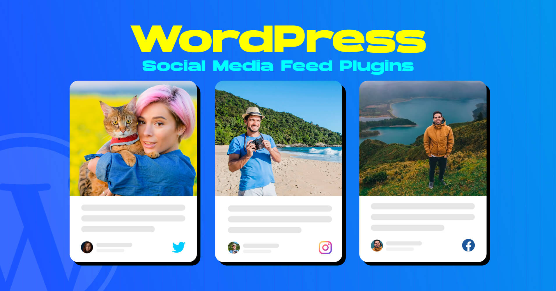 WordPress Social Media Feed Plugin