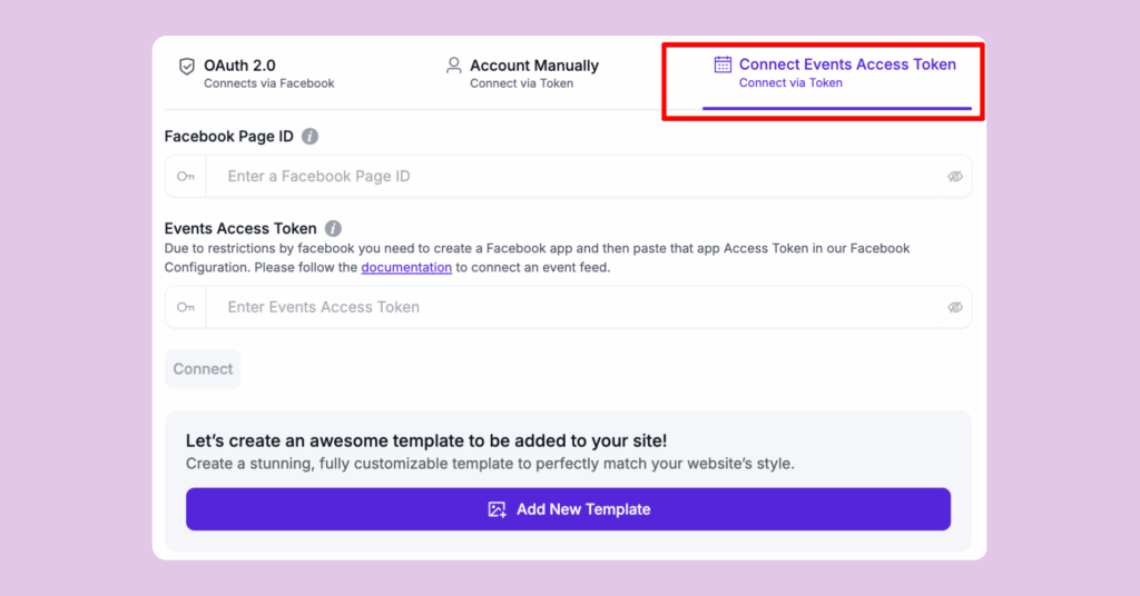 connect event access token