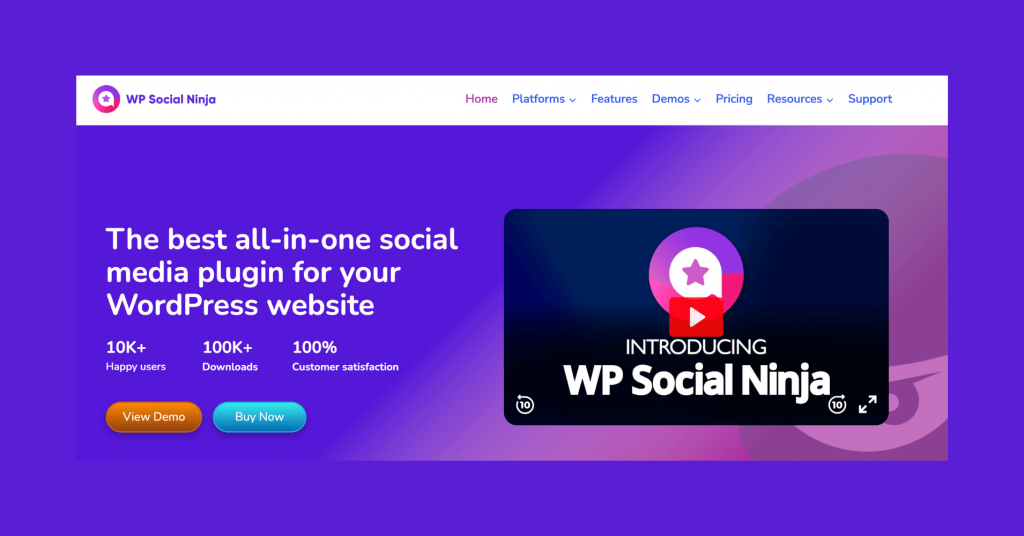 WP Social Ninja