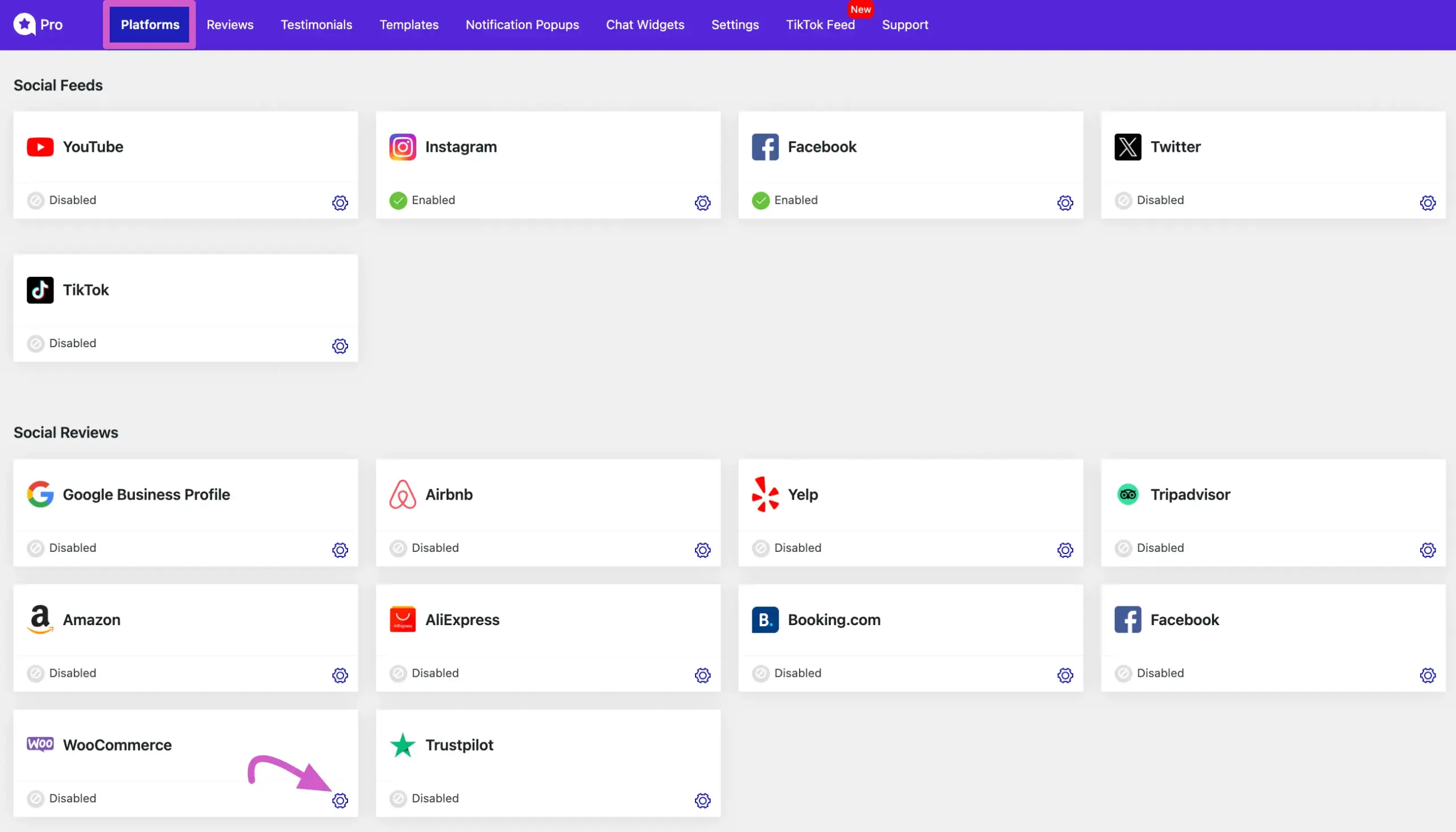 enable woocommerce review 1