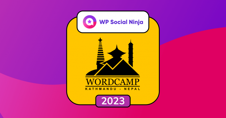 WP Social Ninja at WordCamp Kathmandu 2023: Recap & Highlights