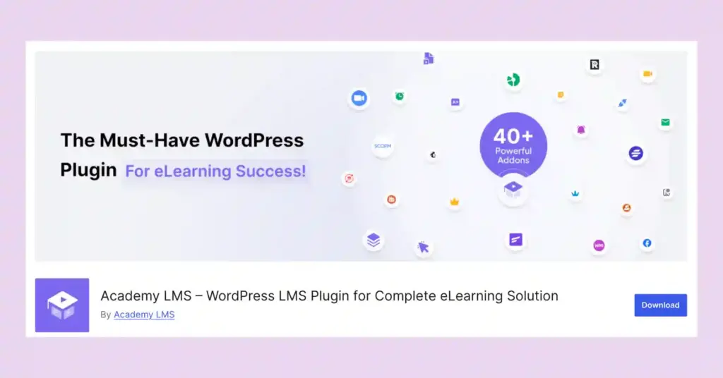 Academy LMS- eLearning Solution for WordPress