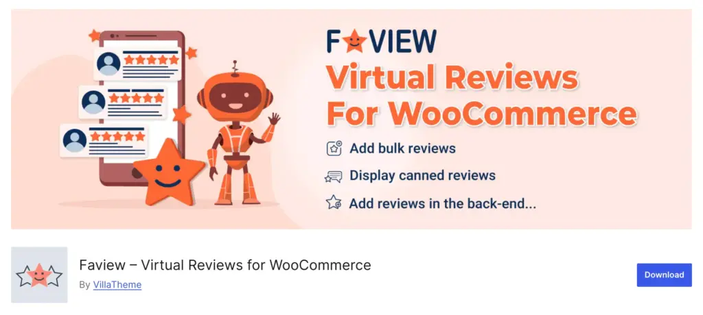 faview woocommerce review plugin