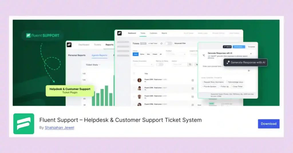 Fluent Support- Customer support