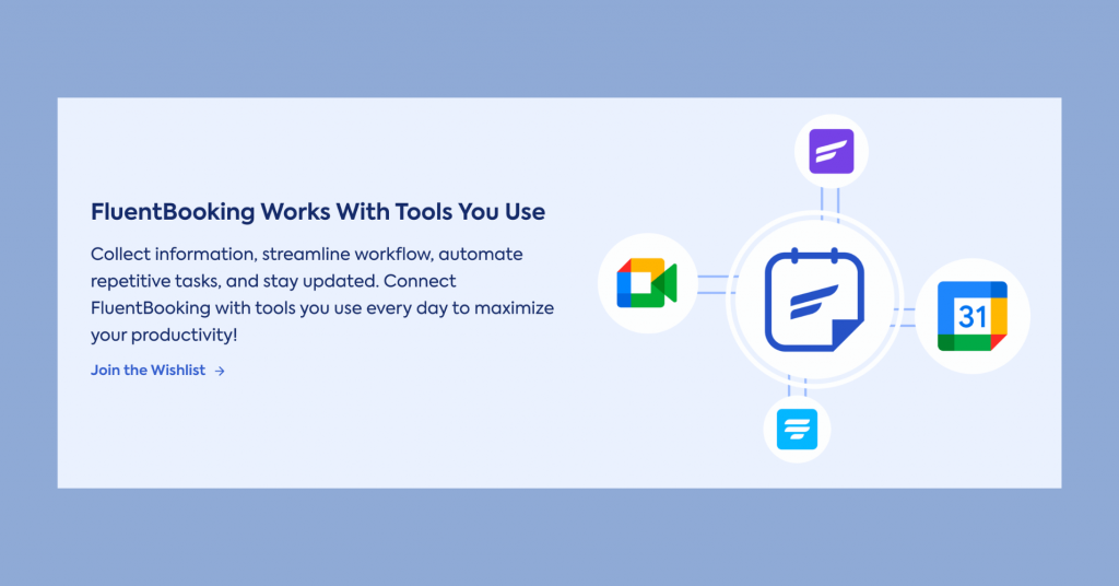 FluentBooking integrations