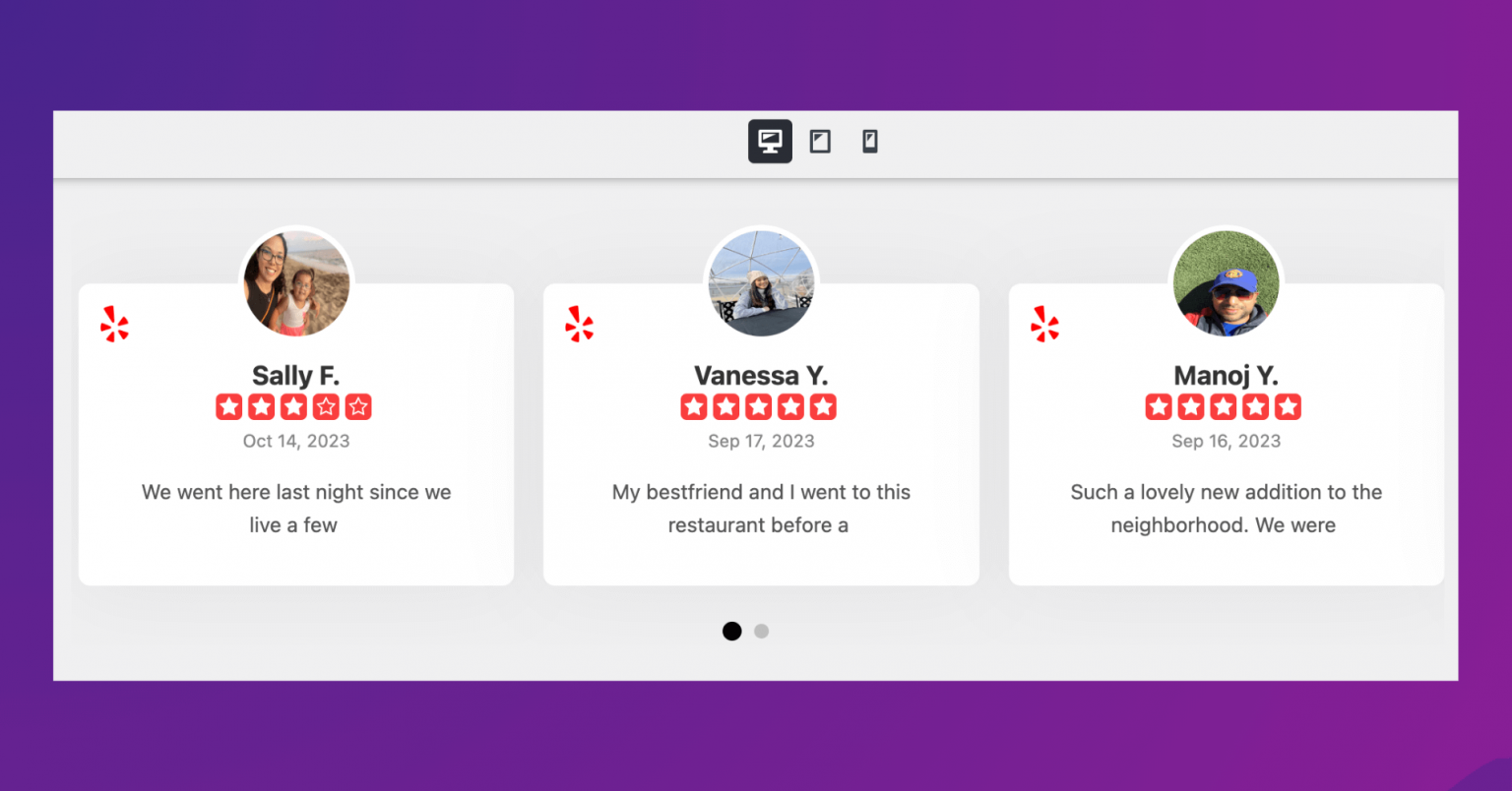 Best Yelp Review Template for WordPress Websites