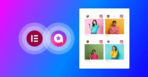 Elementor Instagram feed