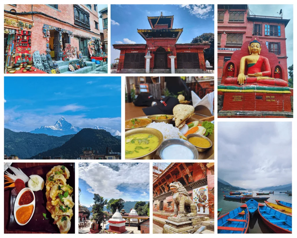 Visited places at Kathmandu & Pokhara