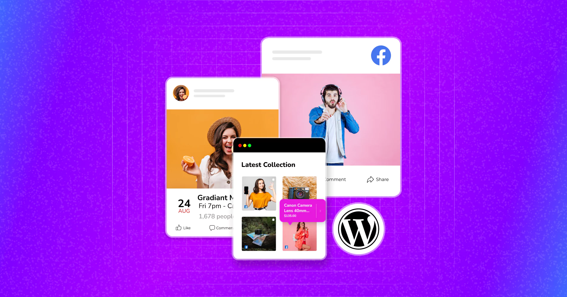 Facebook feed for WordPress