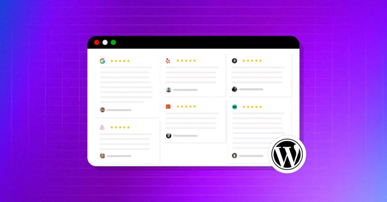 Review aggregator for WordPress websites