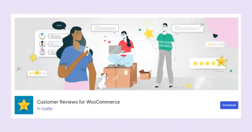 customer reviews for woocommerce