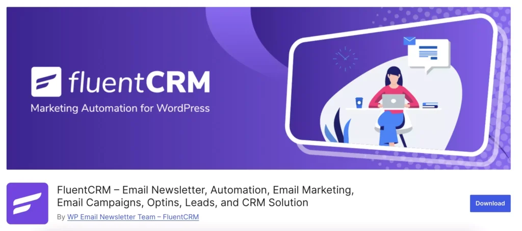 Email automation- Fluent CRM