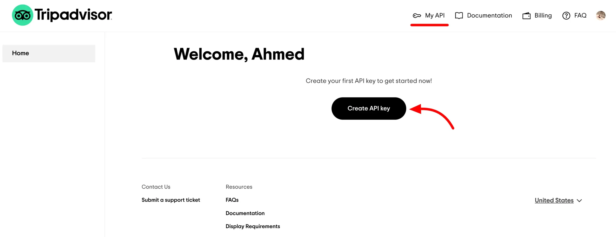 Tripadvisor API Configuration 1