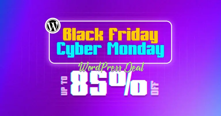 WordPress Black Friday Cyber Monday Deals