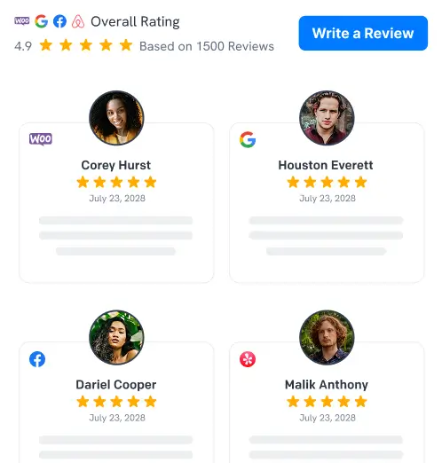 aggregate reviews from multiple platforms