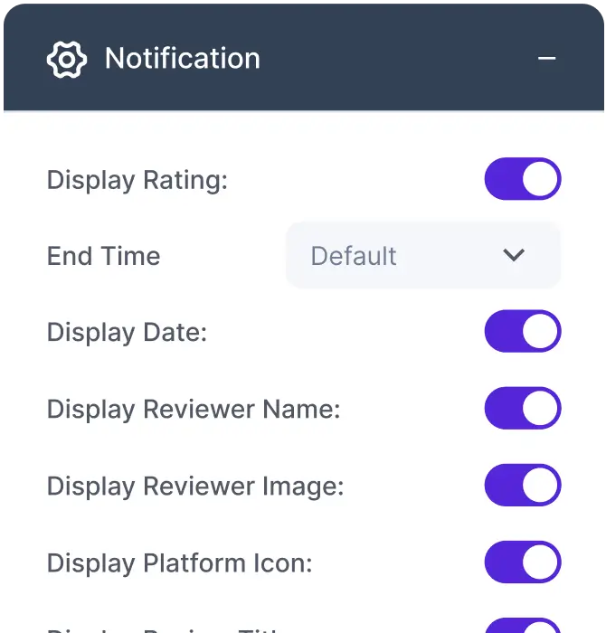 customize your review popup with ease