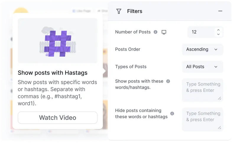 keywords hashtags