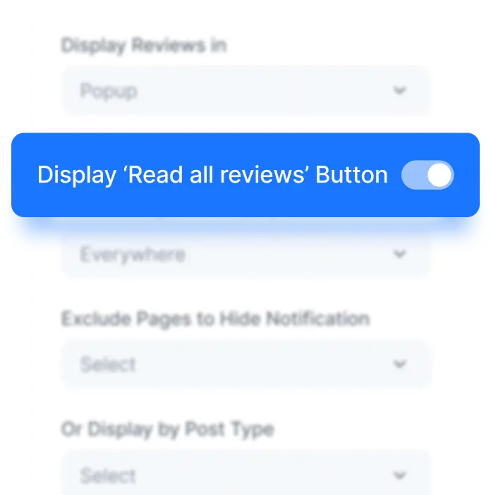 motivate visitors to explore all reviews