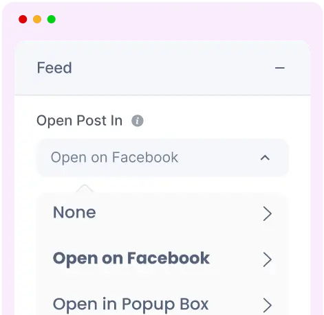show off the content on popup