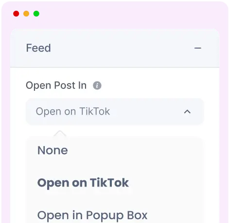 show off your content right from the page