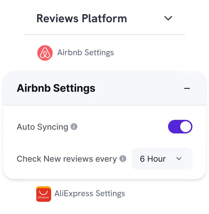 airbnb auto fetch reviews