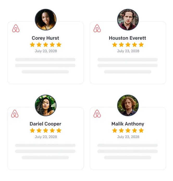 airbnb intuitive feed styling